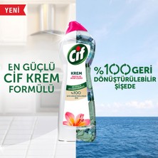 Cif Krem Yüzey Temizleyici Frezya ve Müge Çiçeği 750ml+Limon Kokulu 750ml+ Ulrta Hijyen 675ml