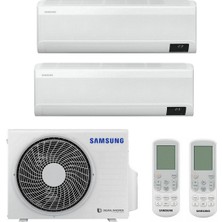 Samsung Windfree™ 9+18 BTU/h +5 Kw Dış Ünite A++ 17100 BTU Multi Inverter Duvar Tipi Klima