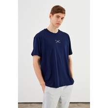 Mmetalic Leo Erkek Oversize T-Shirt
