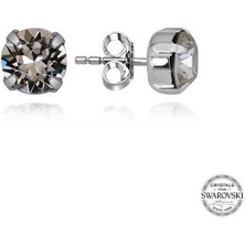 Serra Jewels Swarovski Crystal Taşlı Gümüş Çivili Kadın Küpe