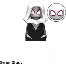 Liscop KT1016 Disney Süper Kahraman Örümcek Gwen Stacy Dıy Minifigures Anime Figürü Eğitici Bulmaca Bulmaca Çocuk Yapı Taşları (Yurt Dışından)