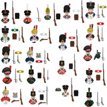 Liscop Napolyon Savaşları Askeri Askerler Yapı Taşları Setleri Ww2 Minifigürler Fransız Ingiliz Fusilier Tüfekler Gaydacı S Çocuk Oyuncakları (Yurt Dışından)