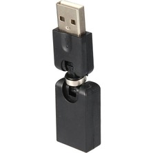 Liscop Yeni Esnek USB 2.0 Ses Adaptörü 360°SERBEST Döndürme USB Erkek - Dişi Döner Bükme Arayüzü (Yurt Dışından)