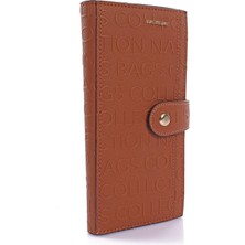 Getcho Delmare Gofraj Kadın Fermuarlı ve Çıtçıtlı Cüzdan