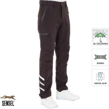 Şensel, Softshell Pantolon, Siyah-54E5050 Su İtici, Rüzgar Geçirmez