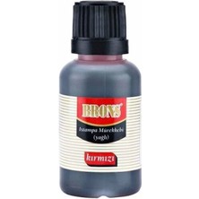 Brons Istampa Mürekkebi Kırmızı 30CC ( 2 Adet)