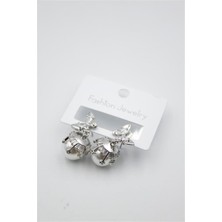 Öfi Inci Kelebek Küpe - Gümüş