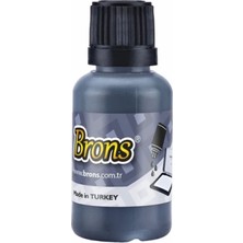 Brons Istampa Mürekkebi Siyah 30CC ( 2 Adet)