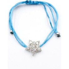 Öfi Yıldız Ip Bileklik - Turkuaz