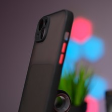 Lara By Afk Lux Apple iPhone 15 Siyah Uzun Ömürlü Yumuşak  Silikon Kılıf