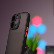 Lara By Afk Lux Apple iPhone 15 Pro Siyah Uzun Ömürlü Yumuşak  Silikon Kılıf