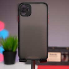 Lara By Afk Lux Apple iPhone 11 Siyah Uzun Ömürlü Yumuşak  Silikon Kılıf