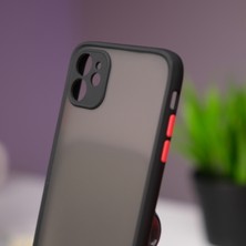 Lara By Afk Lux Apple iPhone 11 Siyah Uzun Ömürlü Yumuşak  Silikon Kılıf