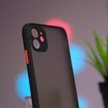 Lara By Afk Lux Apple iPhone 11 Siyah Uzun Ömürlü Yumuşak  Silikon Kılıf