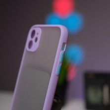 Lara By Afk Lux Apple iPhone 11 Lila Uzun Ömürlü Yumuşak  Silikon Kılıf