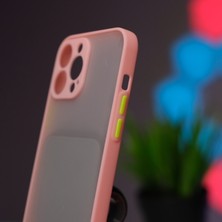 Lara By Afk Lux Apple iPhone 13 Pro Max Pembe Uzun Ömürlü Yumuşak  Silikon Kılıf