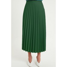 Vavinor Piliseli Basic Etek - Zümrüt