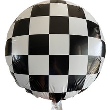 Parti Pera Yarış Araba Temalı Balon Zincir Doğum Günü Parti Seti