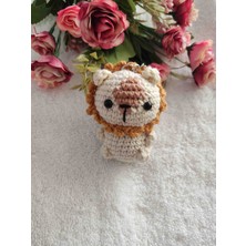 Trendo Gurumi Mini Amigurumi Oyuncak Hediyelik (Aslan )