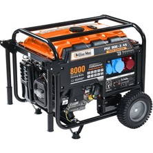 Oleomac Pge 80E-3 Eur5 Benzinli Marşlı Dual Jeneratör 8.12 Kva