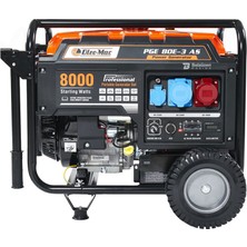 Oleomac Pge 80E-3 Eur5 Benzinli Marşlı Dual Jeneratör 8.12 Kva