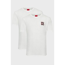 Hugo Bisiklet Yaka % 100 Pamuk Regular Fit 2 Pack T Shirt Erkek T Shirt 50492550 100