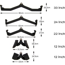 FinxSport Cable Crossover / Calisma Istasyonu Mag Grip Fitness Aparat Seti 5'li Standli