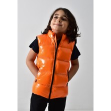Banada Moda Erkek Çocuk Parlak Şişme Yelek