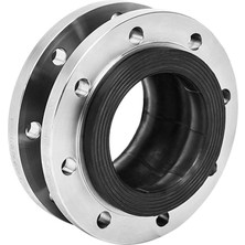 Unox Kauçuk Kompansatör Paslanmaz Flanşlı DN40