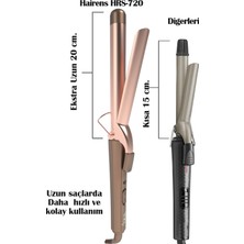 Hairens HRS-720 Seramik Uzun Saç Maşası 25 Mm.