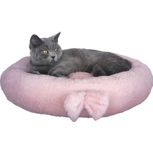 Patiderm Pelüş Simit Kedi  Köpek Yatağı