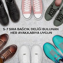 palwin Exclusive 120 cm Ayakkabı Bağcığı, Yassı Çift Katmanlı Örgülü Nike Adidas Vans Için Bağcık