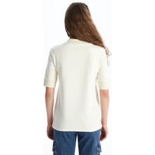 Koor Kadın Açık Bej T-Shirt