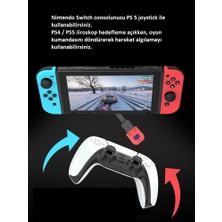 Teknoroket PS4 / PS5 Joystick - Bilgisayar Çevirici Kablosuz USB Adaptör