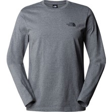 The North Face M L/s Sımple Dome Tee Erkek Shirt NF0A87QNDYY1