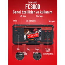 Oyun Parkı Oyun Konsolu 4000 Oyunlu Family Pocket FC3000