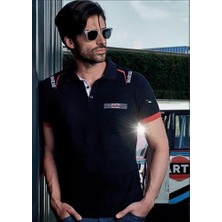 Sparco Martini Racing Polo Embroıderıes Siyah T-Shirt S Beden