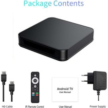 Pro5tech I96 H3 Tv Kutusu 1gb + 8gb IK316 4 K Android 10.0 Akıllı Tv Kutusu 2.4g 5g Wifi Medya Oynatıcı Set Üstü Kutusu Ab Tak Tv Box