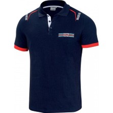 Sparco Martini Racing Polo Embroıderıes Lacivert T-Shirt Xl Beden