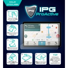 IPG Mazda 2016-2023 Mx-5 Miata / 2016-2021 CX-3/2014-2016 Mazda 3 7 Inch Navigation Için 9h Nano Ipg Proactive Ekran Koruyucu, Pürüzsüz Cam Bitiş, Ultra Duyarlı Dokunmatik Hassasiyet, Darbeye Dayanıklı