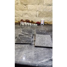 Marble Center Bardak Altlığı Alexander Black Altlık kupa fincan