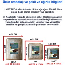 eBarakat 40 Lt YK3PRO Perlit ile Torf. Bitki, Çiçek, Sebze, Tohumu Icin Torf, Toprak