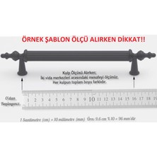 Etik Aksesuar Şahin Kulp Krom 160 mm Mobilya Kulp Dolap Kulp Metal Kulp Çekmece Kulp
