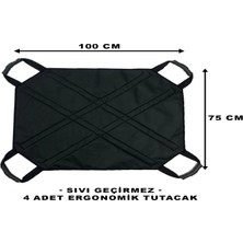 Benlife Yatakta Taşıma Koltuğu Döndürme Aparatı, 4 Ergonomik Kayışlı Hasta Yardımı Ekipmanı