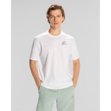 Kappa Frotis Erkek Beyaz Yuvarlak Yaka Tişört