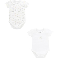 Minycenter Unisex Bebek 2lı Body Set