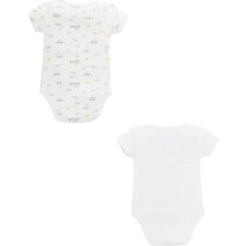 Minycenter Unisex Bebek 2lı Body Set