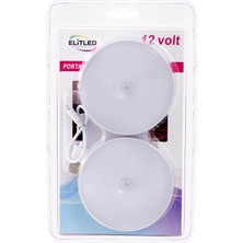 Elitled Harekete Duyarlı 2'li Şarjlı Sensör Led