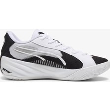 Puma All-Pro Nitro Team Unisex Beyaz Basketbol Ayakkabısı.06