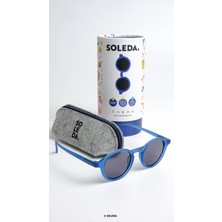 SOLEDA 6-12 Yaş Çocuk Güneş Gözlüğü - Denim Blue